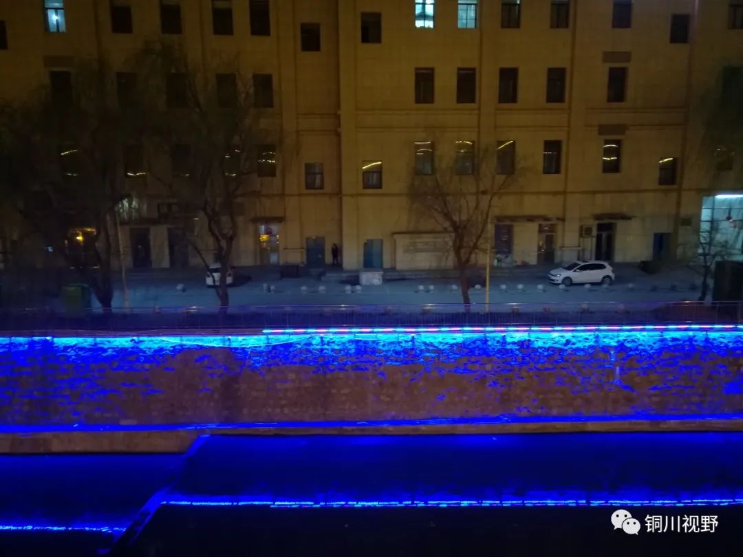 铜川 铜川老区川口的夜色令人陶醉