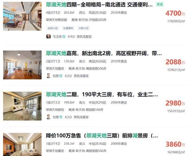 二手房 前滩、新天地房源全部下架？