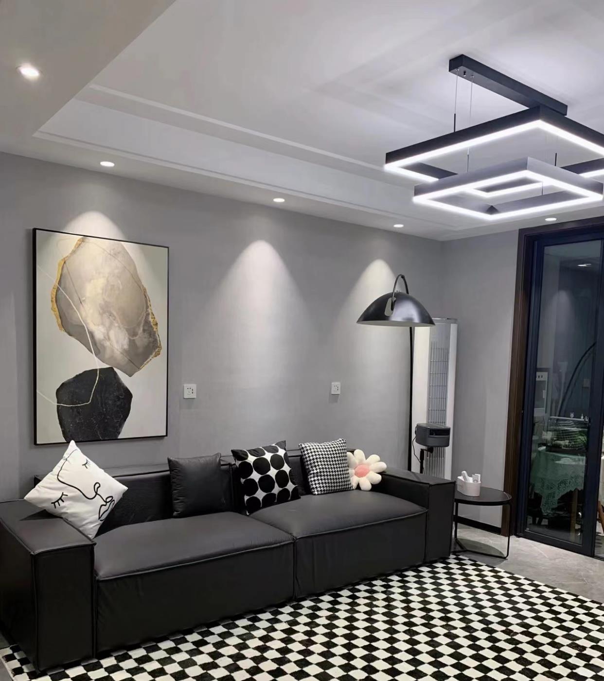 女主92㎡现代风,看不厌的“黑白灰”,越简约空间越高级