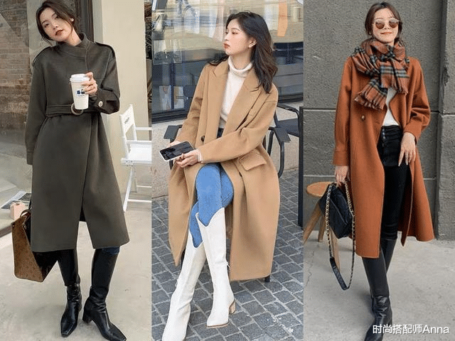 时尚搭配师Anna 微胖身材冬天怎么穿更显瘦？试试这3个搭配技巧，显瘦效果很明显