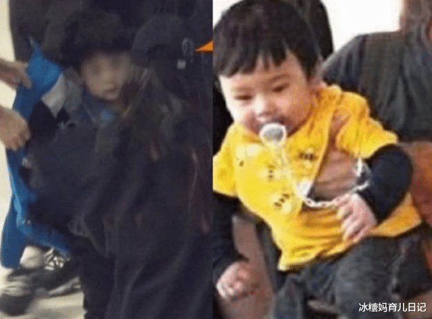 黄晓明|黄晓明儿子照片曝光，小海绵长相惹网友争议，难怪杨颖不敢公开