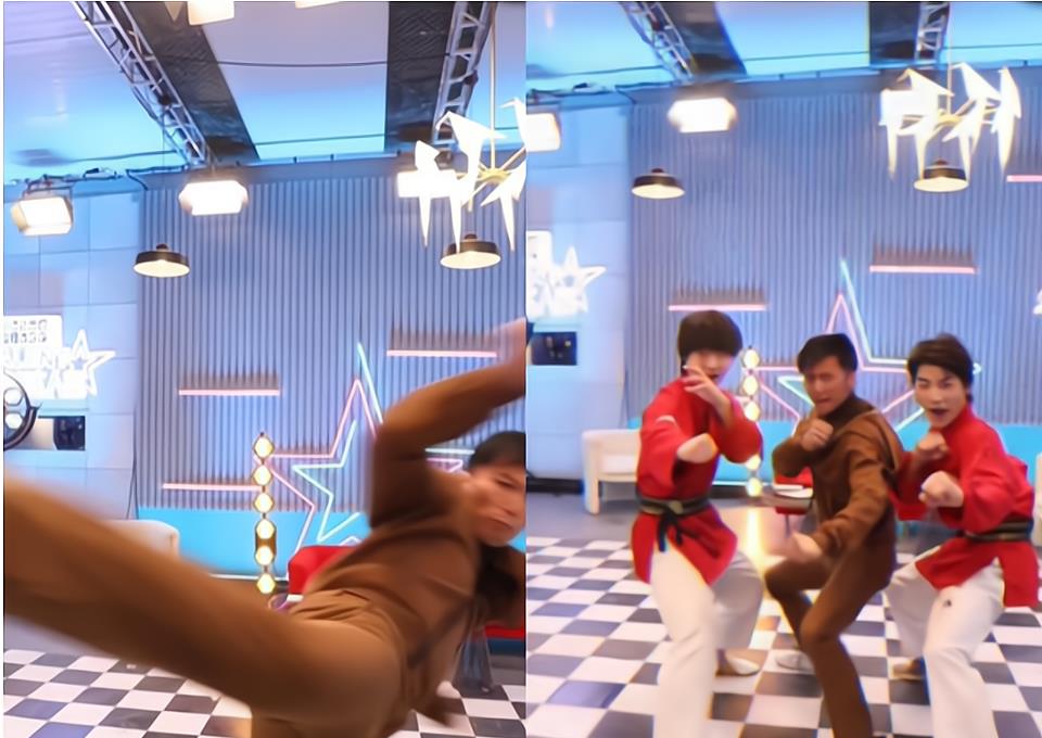 谢霆锋|41岁谢霆锋秀武术，66岁周润发在爬山，51岁钟丽缇冲浪，港星真棒