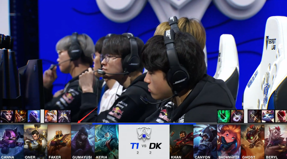 t1|英雄联盟:T1不敌DK止步四强Faker呆坐镜头前!