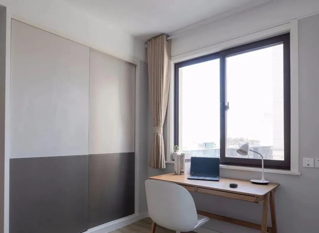 106m2的清新北欧风,美观还实用,收纳更有方,次卧布局别具一格