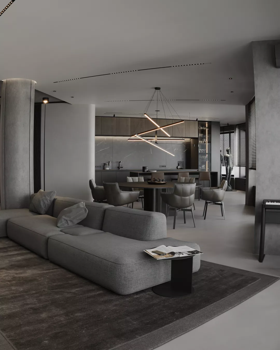 家装的新宠——水泥色的家