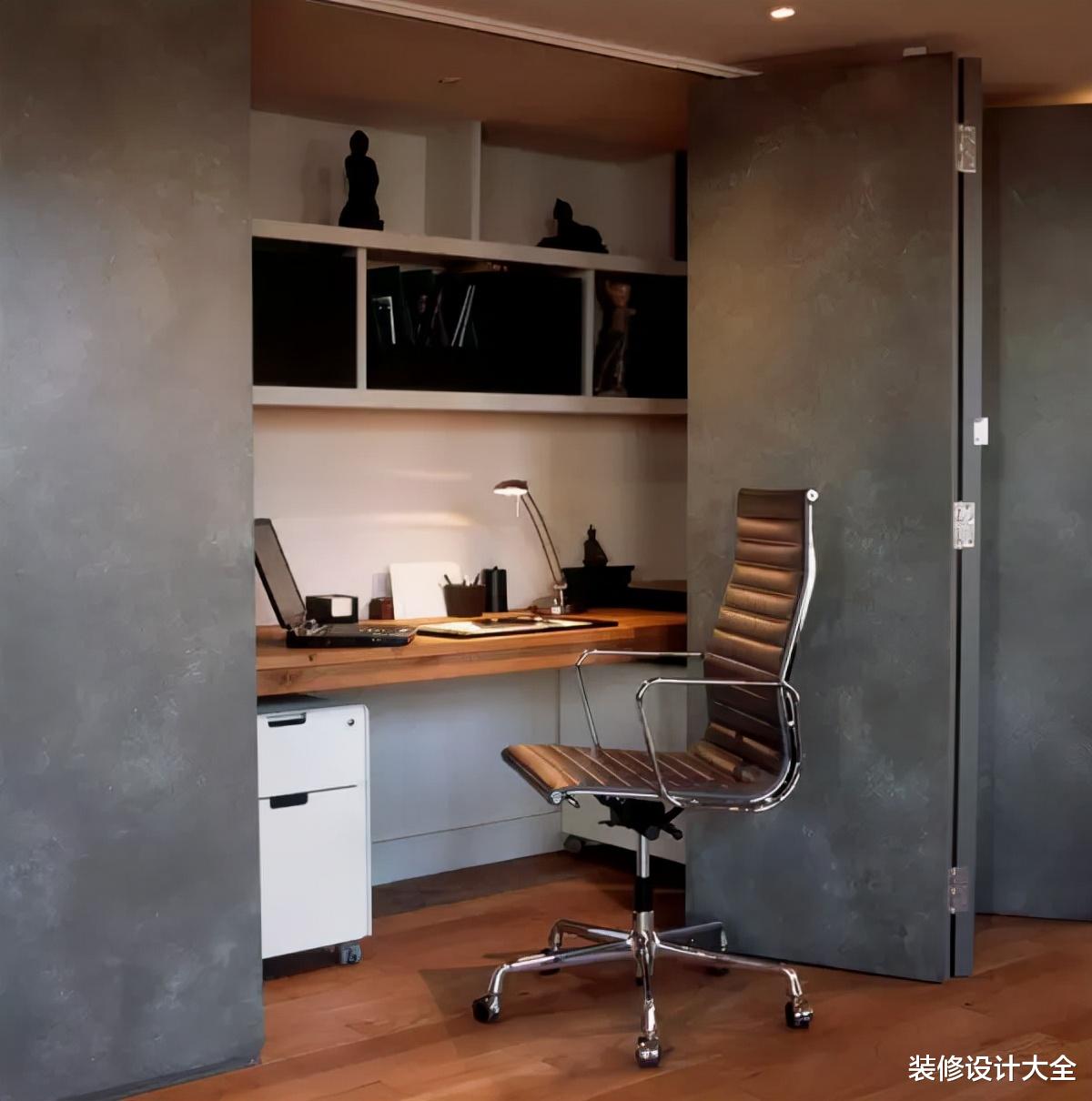 10㎡的小客厅还能轻松挤出一间书房?这设计你敢不服!