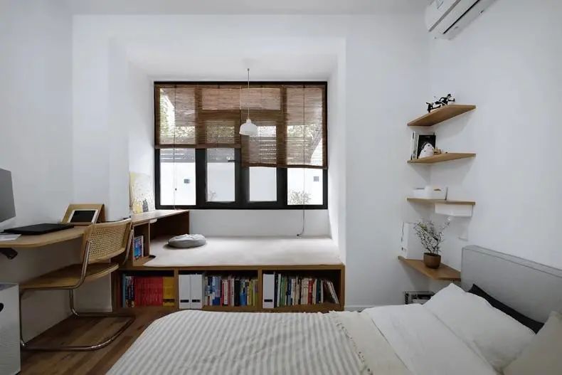 麻雀虽小五脏俱全,这套40㎡的小公寓,一眼望去全是设计亮点!