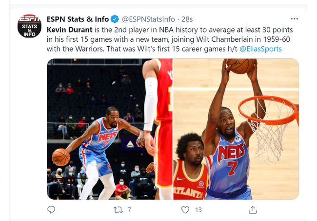 爱游戏的生活 杜兰特一纪录比肩张伯伦！ 在哪里都是死神