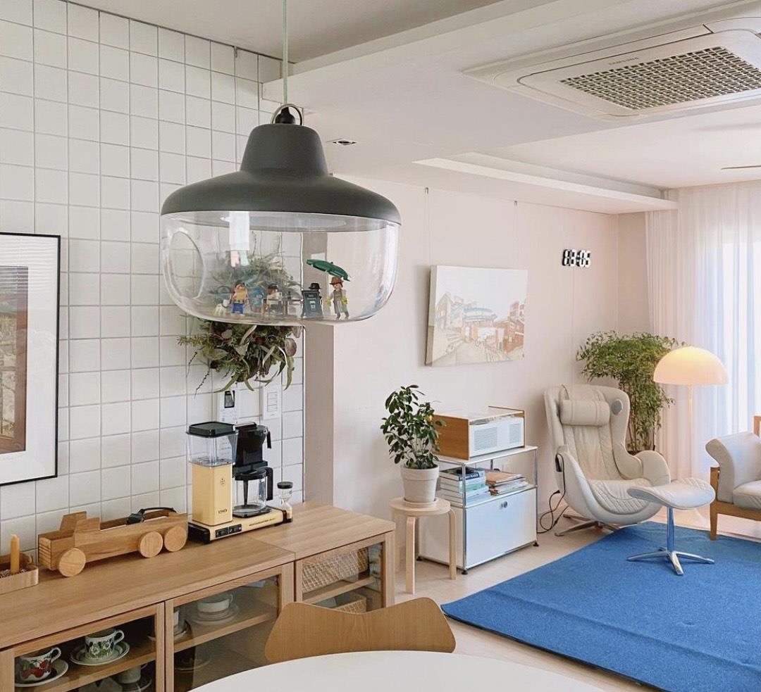 两个娃的韩国太太,还能把家收拾得如此干净清爽,让人不得不服!