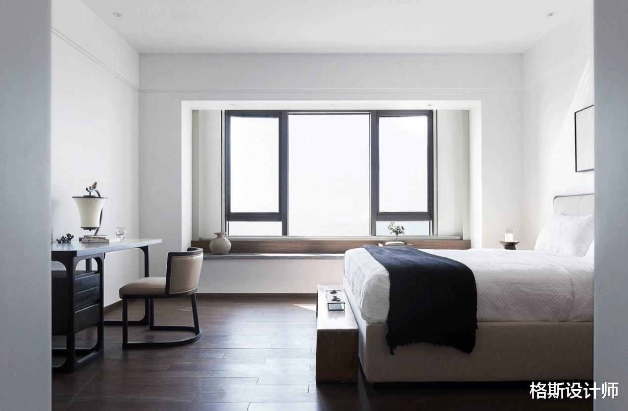 格斯设计师|230平米新中式大宅,全屋充满东方韵味,透着淡淡的禅味