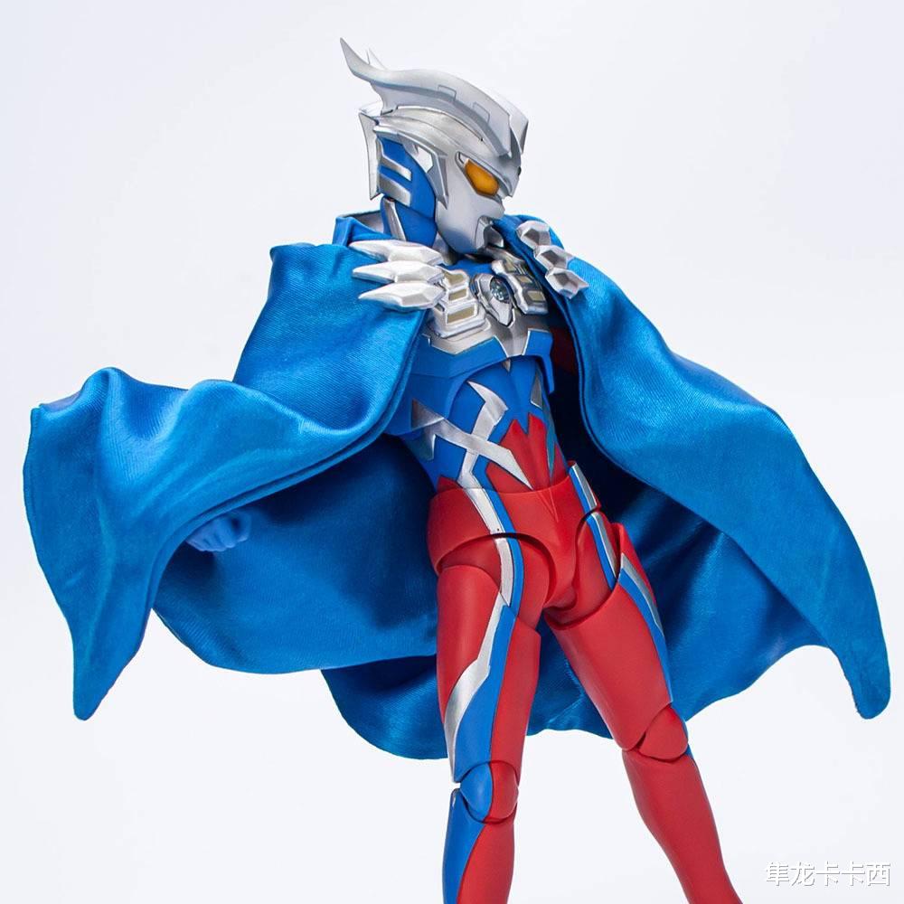 手办|棉被披风赛罗奥特曼SHF官方手办实物 银河初升捷德手办化预订