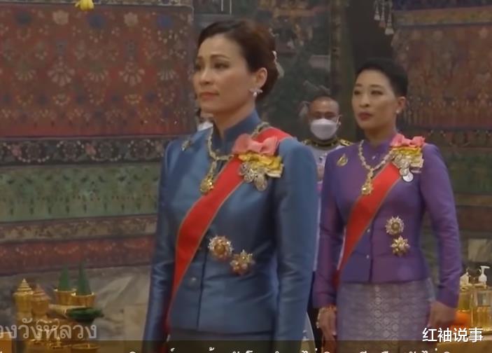 苏提达|苏提达走温柔路线，无微不至照顾69岁泰王，诗妮娜脸上表情抢镜