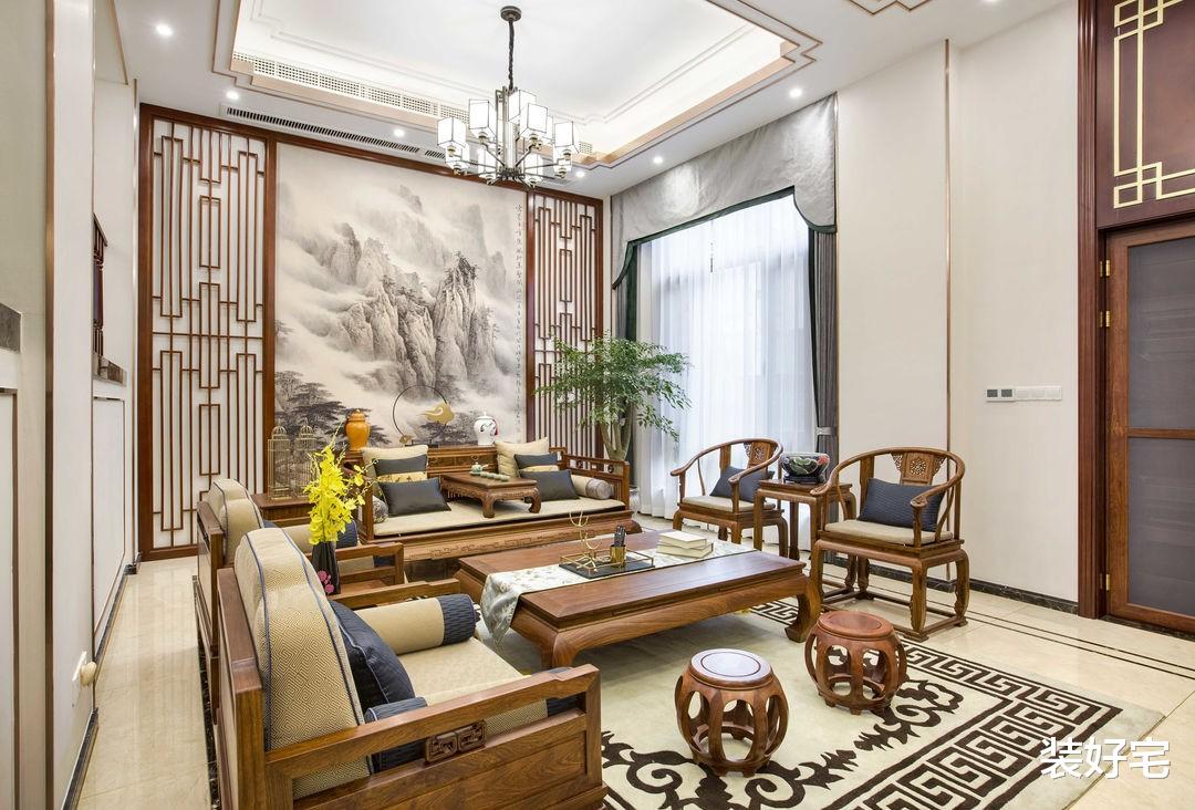 360平新中式别墅,中式古风和现代结合,这才是中国人理想的别墅