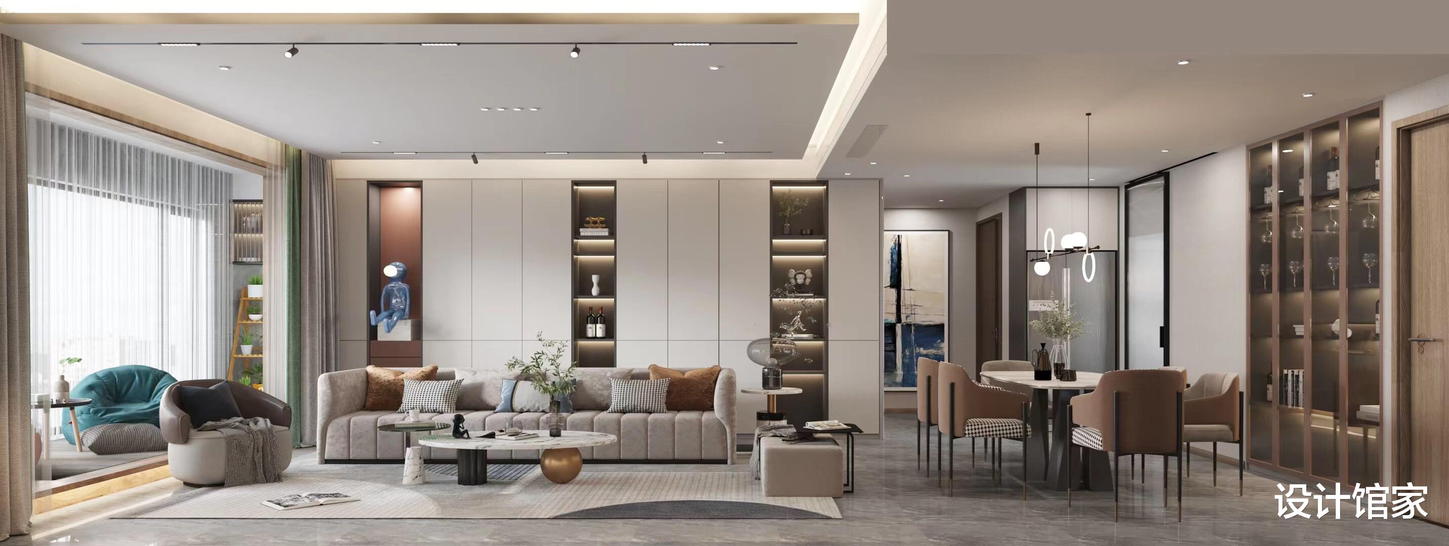 |新婚小夫妻的120平三居室,耐看又不容易过时,实景更有格调