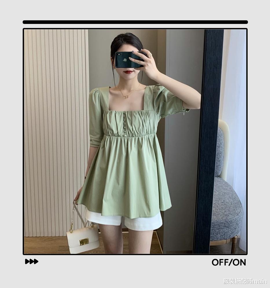 服装搭配师main|苹果型身材夏季怎么穿衣不显胖？这4个穿搭示范赶紧get起来