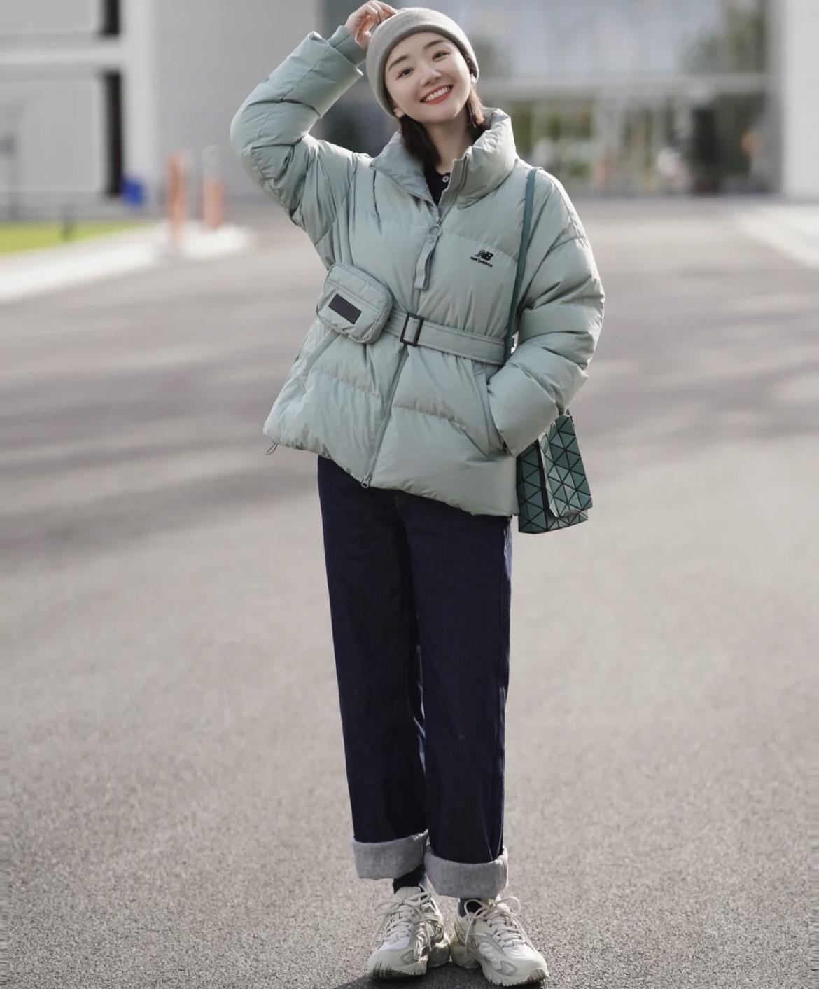 何有强 冬天还是穿羽绒服最给力,保暖时髦又精致,让你轻松美出新高度