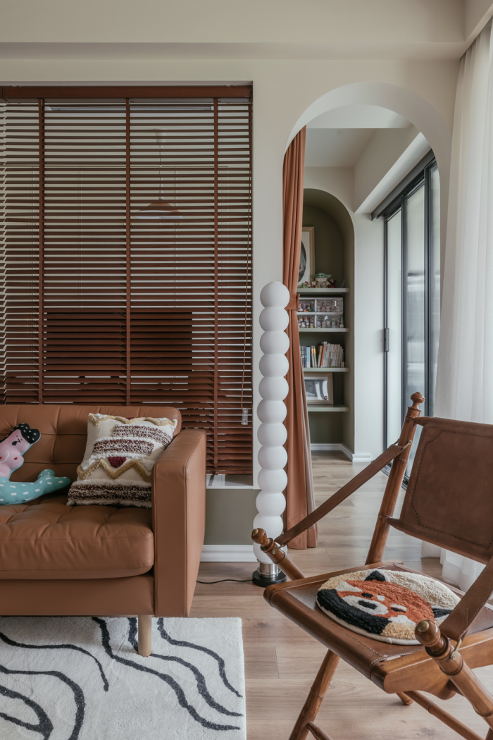 |123㎡现代北欧风格装修，阳台书房全打通没想到