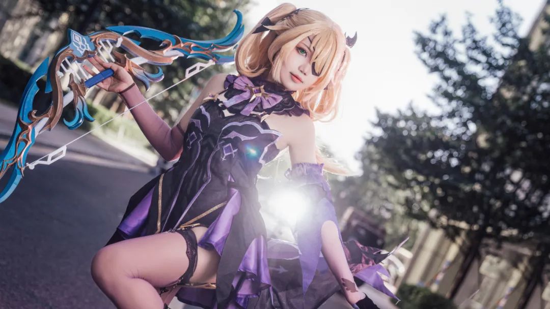 |cos：原神菲谢尔cos正片@墨舒