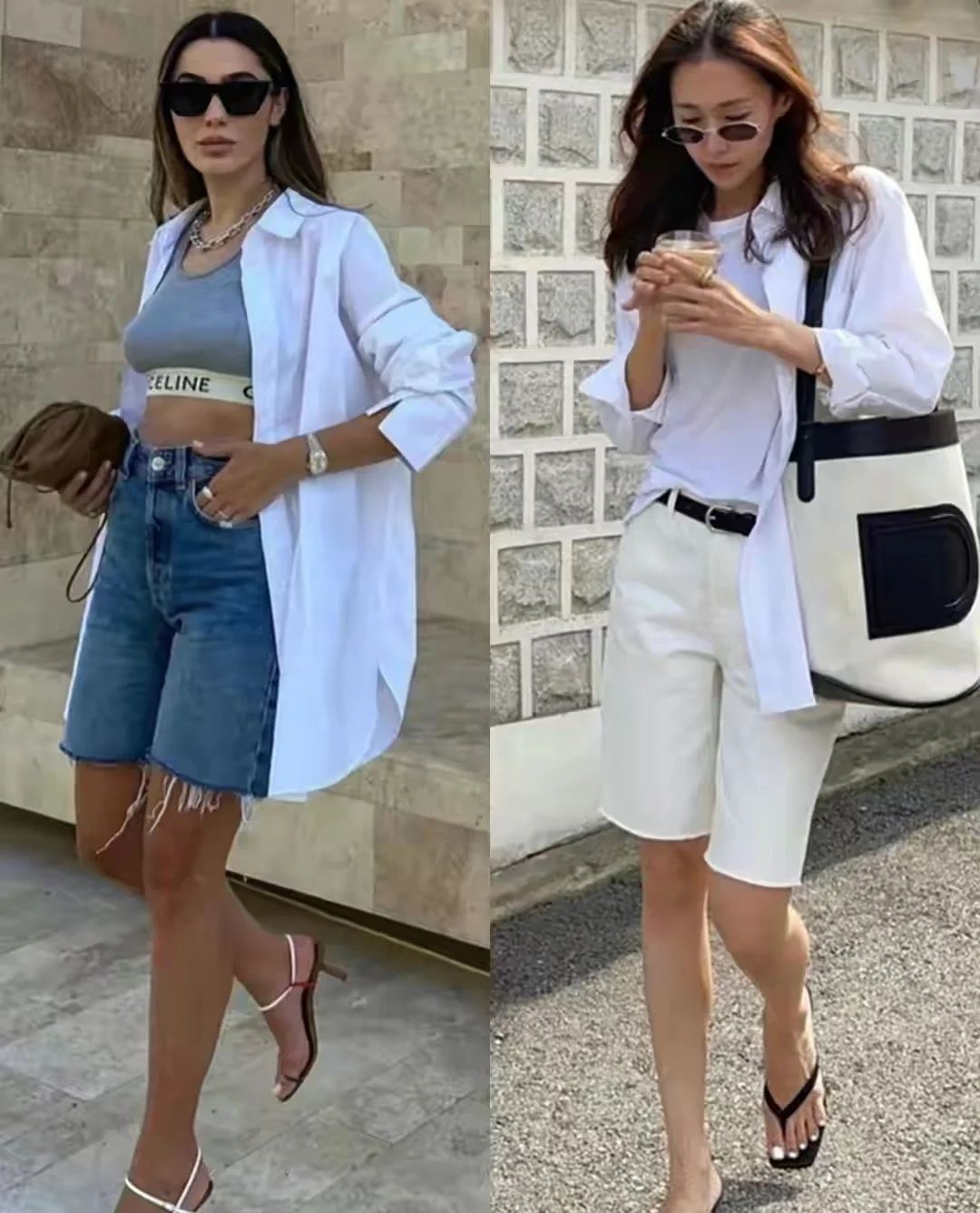 |穿白衬衫太土？3种风格，多套搭配，让你轻松穿出高级感