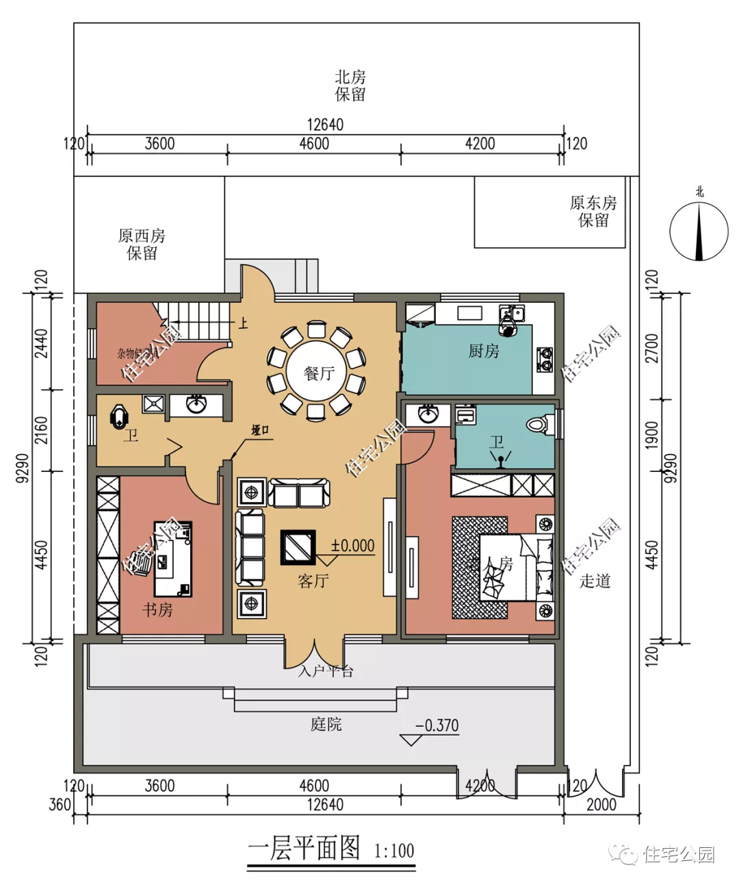 12×9米雅致中式合院，让古朴与宁静常伴生活左右