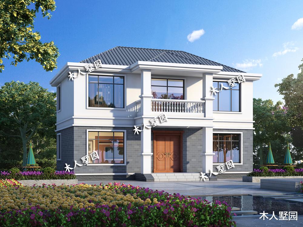 没实力让爸妈住大别墅，花20万给他们建栋小洋楼，生活照样美滋滋