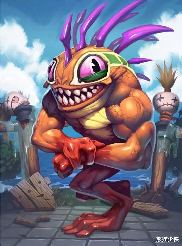 |酒馆战棋原画第五期—鱼人篇(哇哇哇拉拉哇拉)