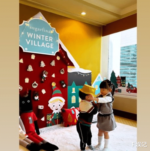 赵丽颖|陈凯琳单文柔一起带子女出去玩 两位小朋友玩得很开心