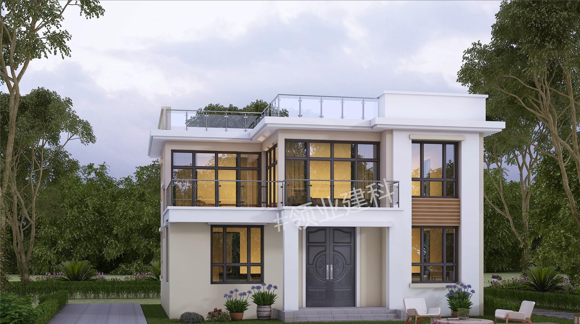 8款农村“最实用”的二层别墅，设计经典，非常值得做建房参考