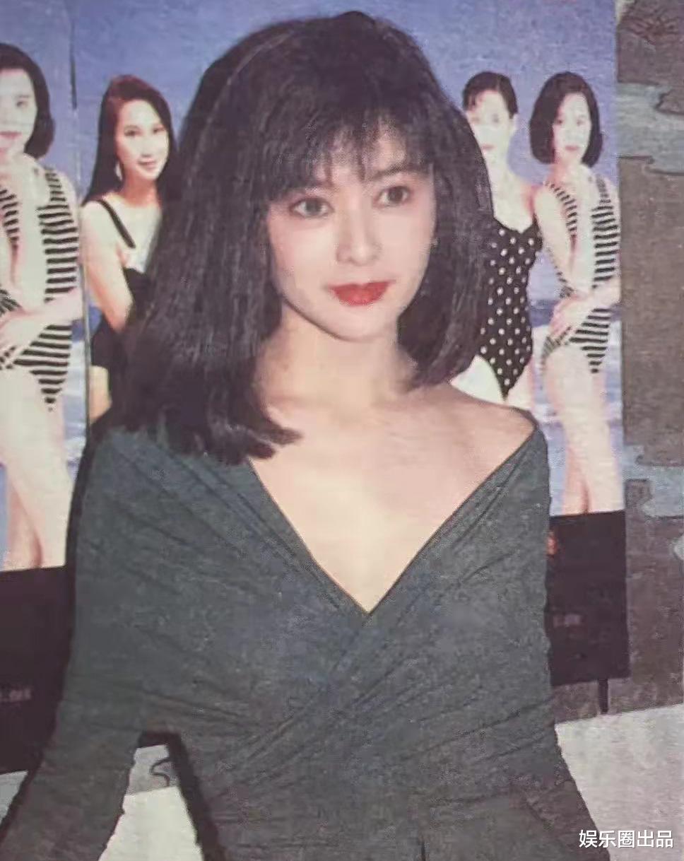 张艺谋|关之琳早期写真曝光，被指“风尘味太浓”，穿低领装惹争议