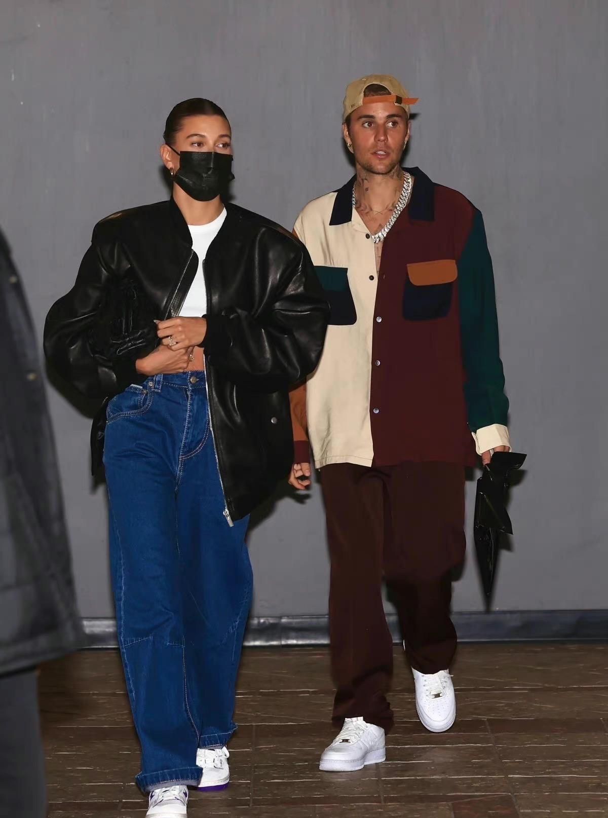 周迅|比伯真是捡到宝！娇妻海狸身材火辣衣品好，夫妻合体出街回头率高