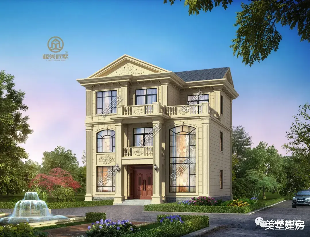 农村盖房首选的欧式别墅，美观大气，快收藏