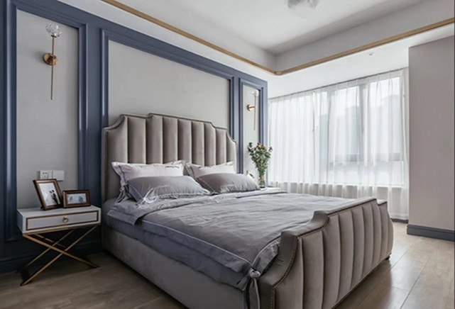 118平美式风三居室，再简单的设计也是美的?仪?式