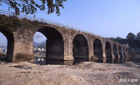 苏州人说书 皖南最具画面感的古桥，紫气东来，歙县福地