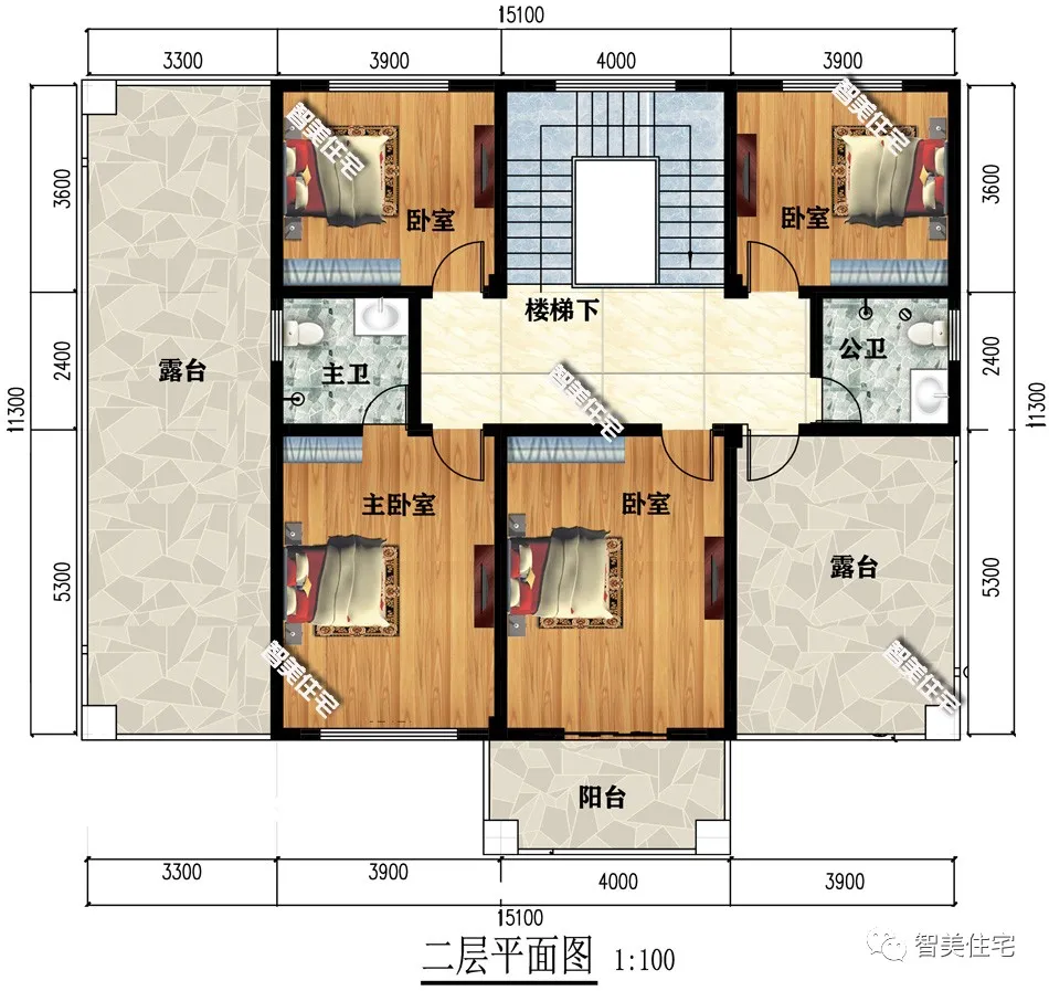 |在偏远的老家建房,更需要盖一栋漂亮大气的,这样才不会委屈家人
