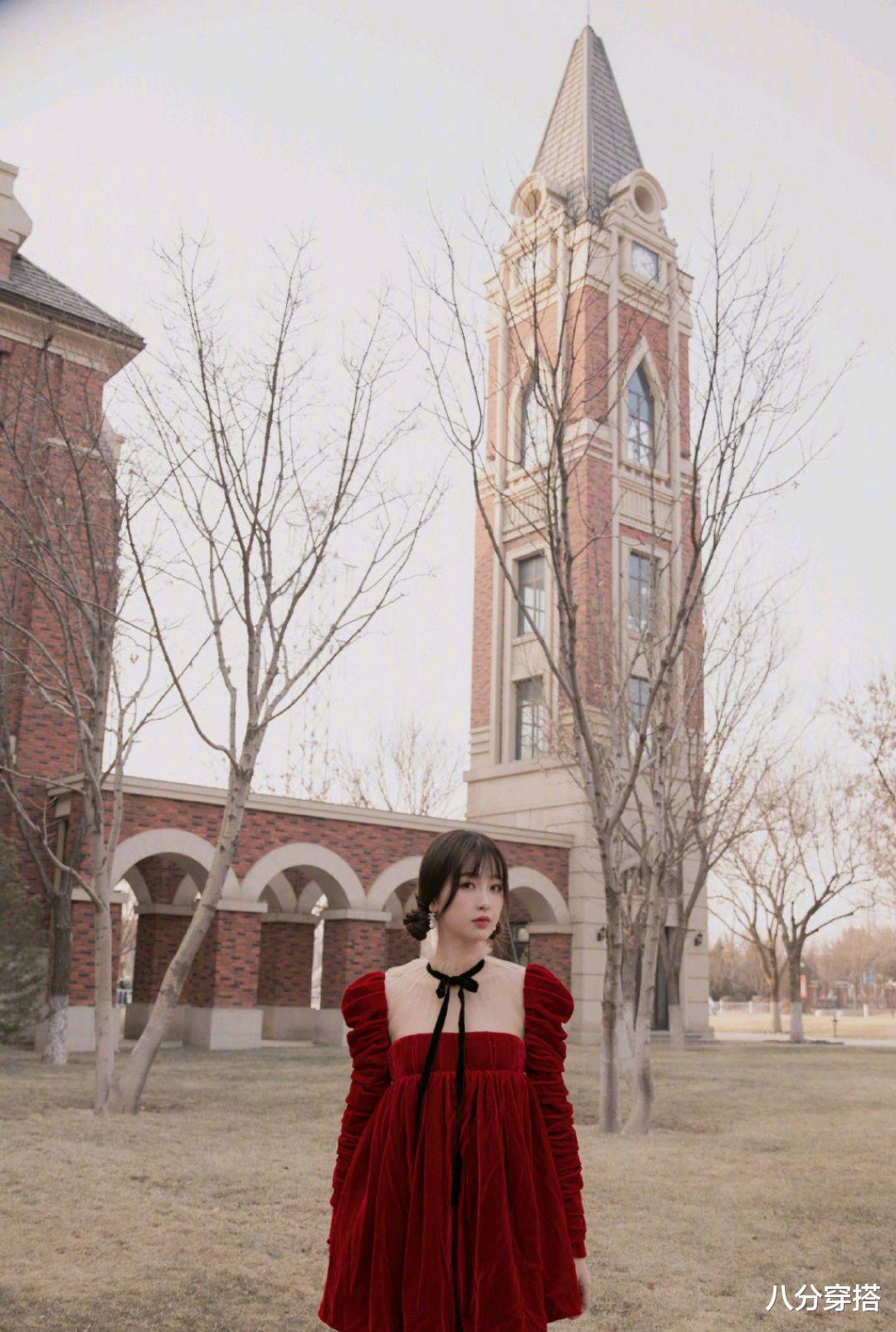 张馨予|虞书欣时尚感爆棚,穿银色亮片连衣裙配高马尾洋气精致,成熟大气