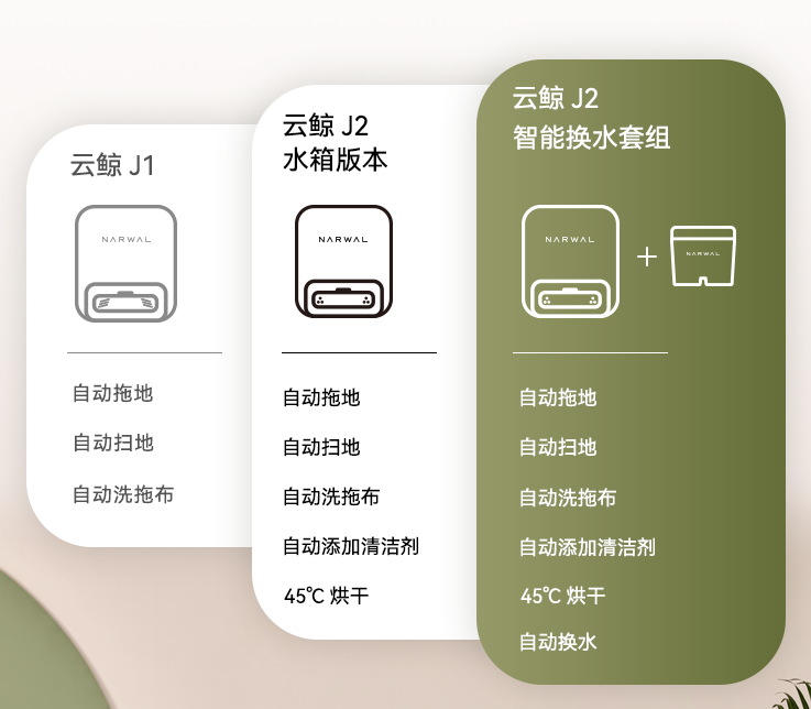 扫地机器人|云鲸新品套装降价900元，带有上下水装置，扫地机器人又进化了