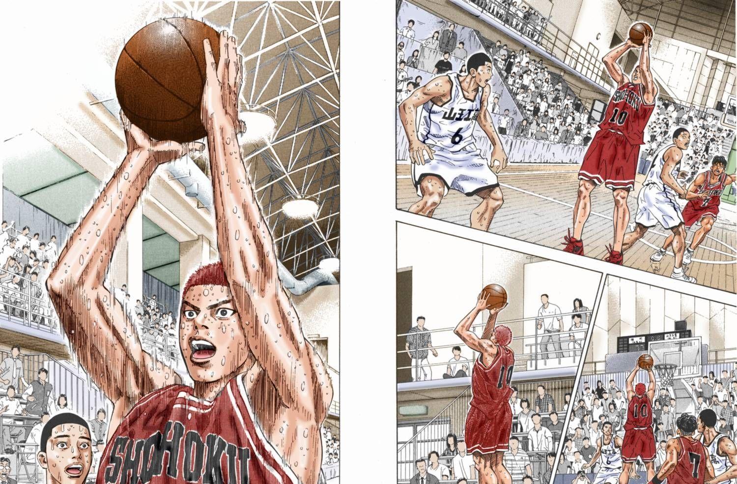 灌籃高手|灌籃高手：山王戰為什么用中投絕殺，而非SD的本質灌籃呢？