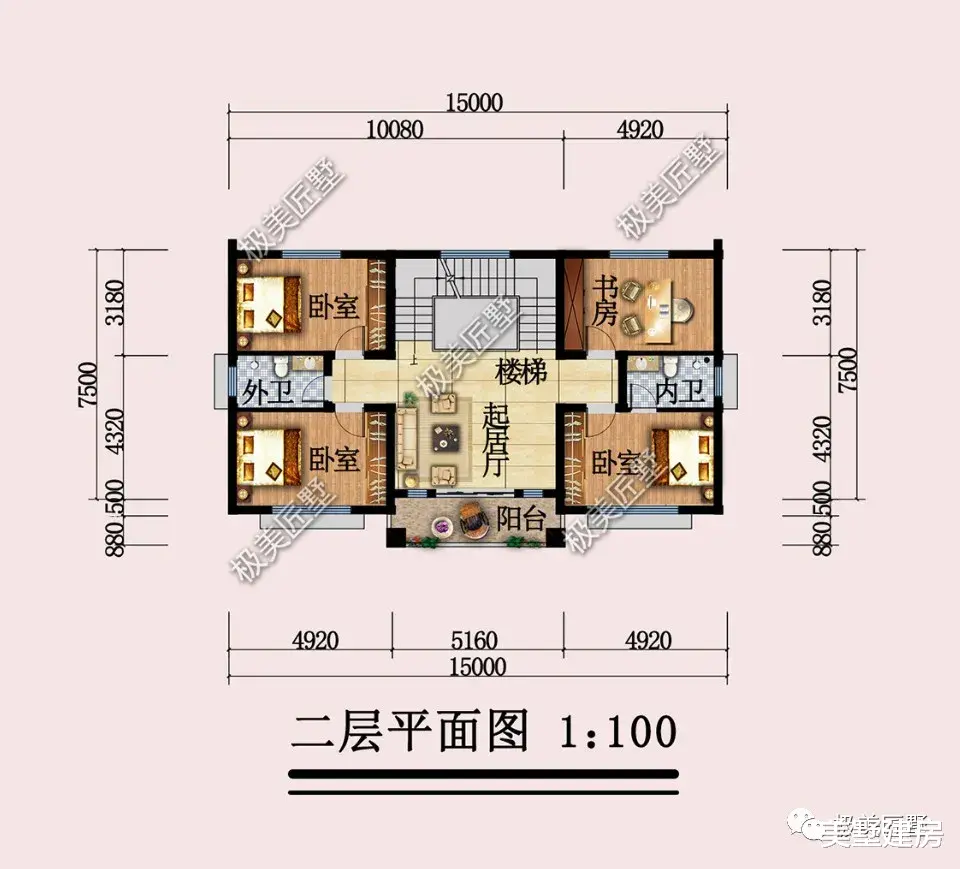 郑州|两层半徽式别墅，大气经典不过时，建在老家无人不夸！