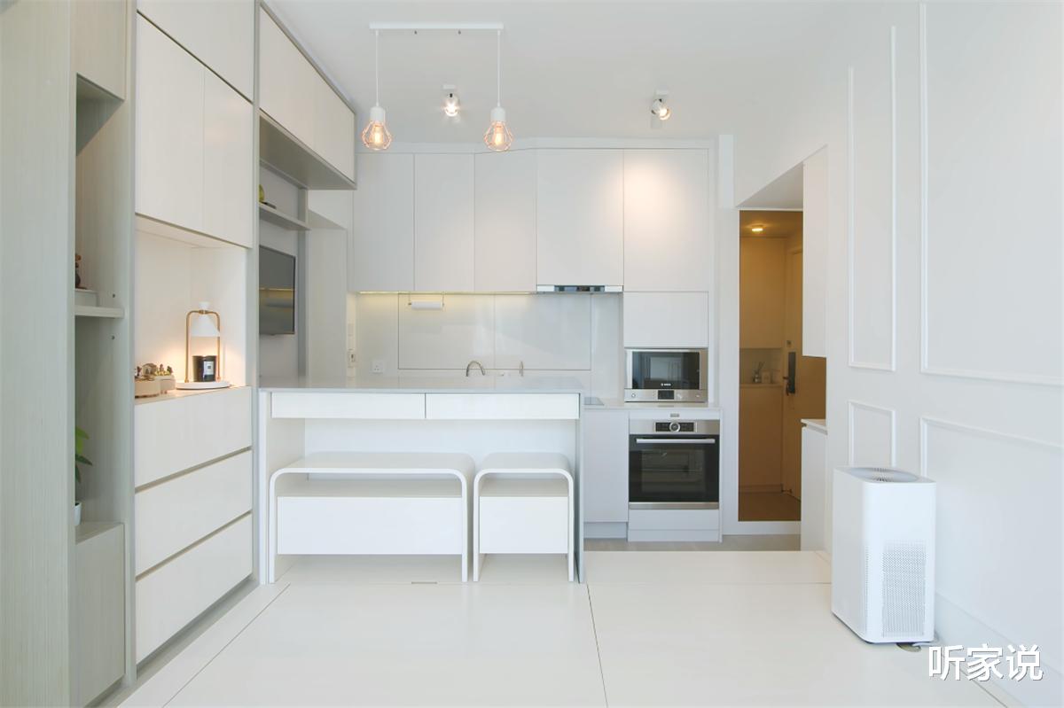 香港80后夫妻买下45㎡小家，搭起地台将两室变三室，网友：真的服