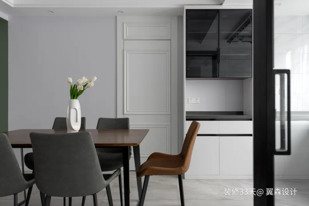 |装修设计：140平老房改造北欧简约五人居