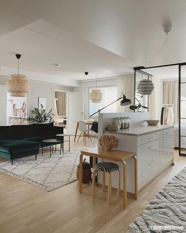 她家户型不够好，但装修后效果却很棒，学到了！