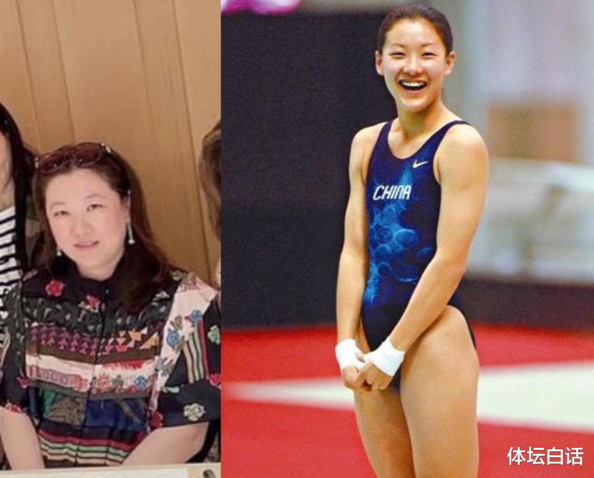 伏明霞|43岁伏明霞参加阔太聚会！衣着老气胖到没脖子，与69岁丈夫有仨娃