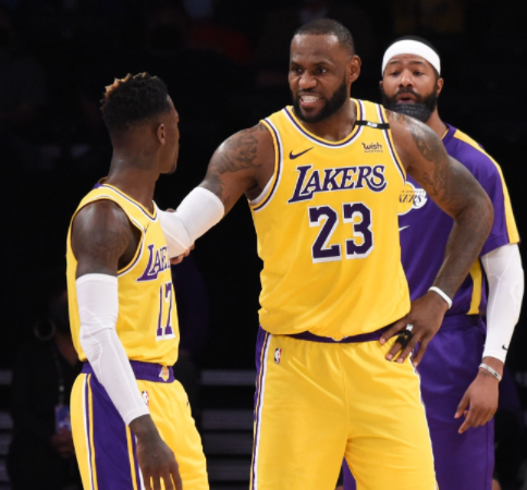 湖人队|湖人两大毒瘤:一个下场后球队赢12分,一个正负值-20,全靠詹眉苦撑