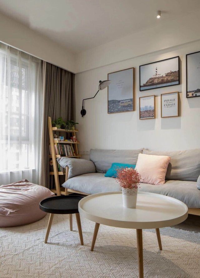 珊珊为何来迟|107平幸福的北欧风三口之家,有一股浅淡的色彩、洁净的清爽感