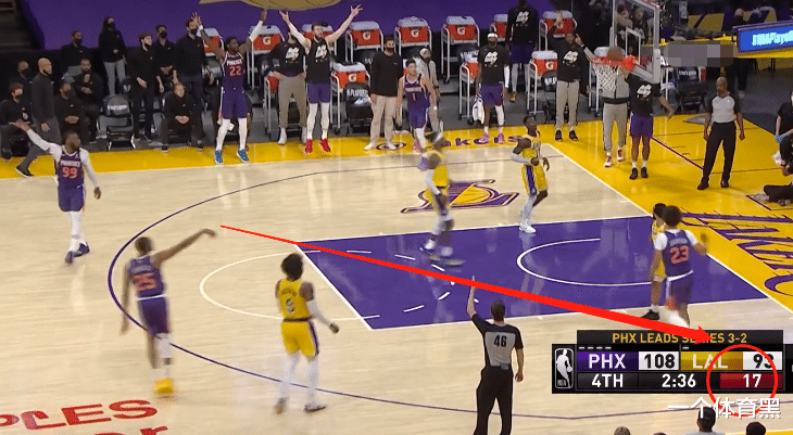 勒布朗·詹姆斯|这就是联盟第一人？生死战5次出现不防守，不是在卡篮板就是抱怨裁判