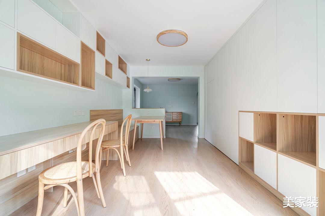 75平米的原木系家居,不仅有舒适的空间,更有超强的储物能力