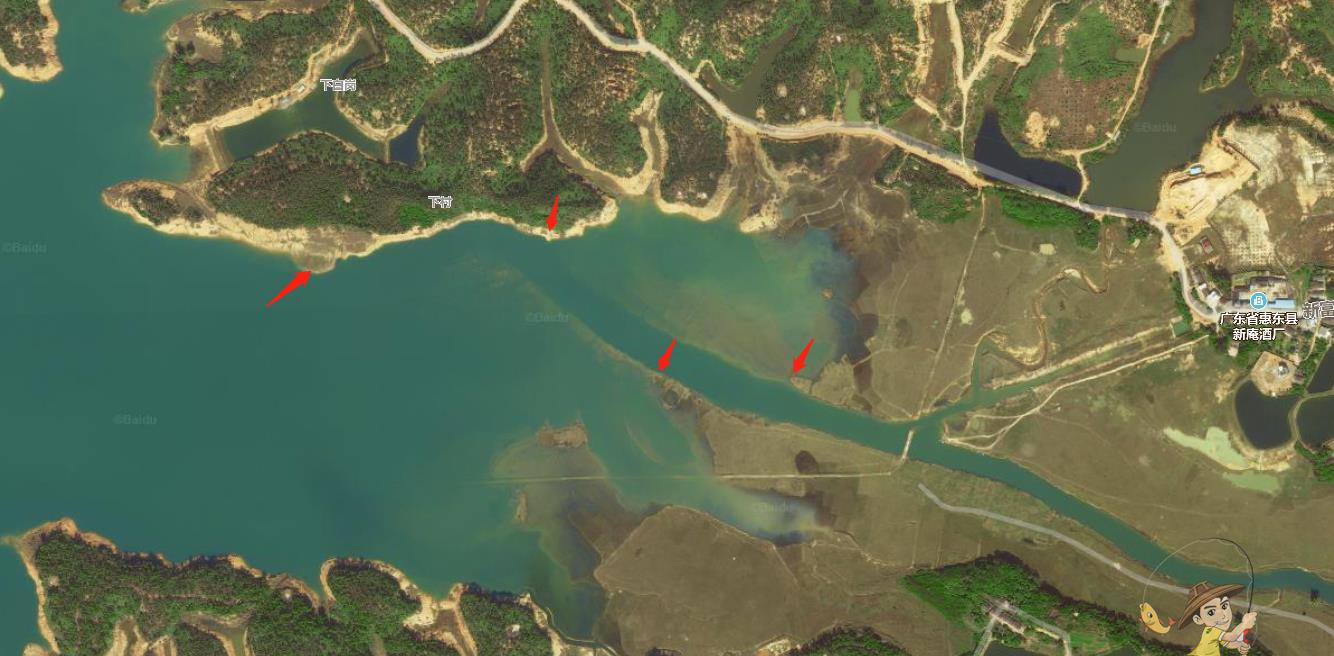 |野钓钓位名词地图详解（详细图文）