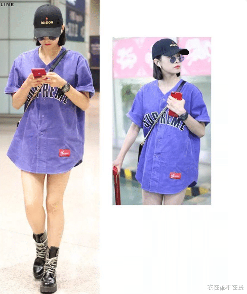 衣在配不在贵|杨幂私服挺舍得破费，穿的针织衫1万5一条，但百元短裤却很接地气