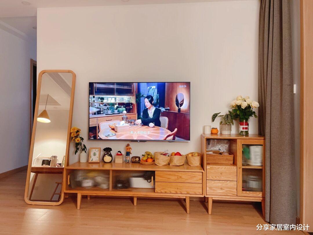 套内62平小三房,装修极简原木风,全屋温馨又自然,生活太幸福了