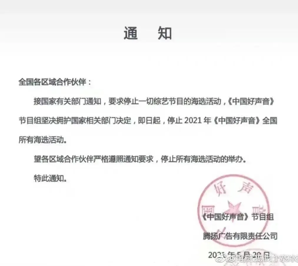 陈丽华|《好声音》被迫叫停后，终于爆出猛料